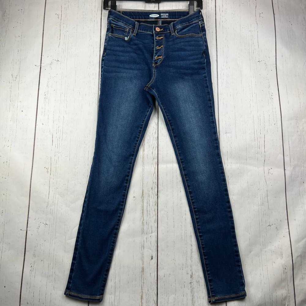 Old Navy 33x26 Mid Rise Straight Cut Jeggings Jeans Pants Women